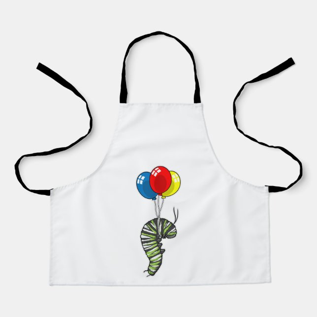 Tablier Balloon caterpillar (Recto)