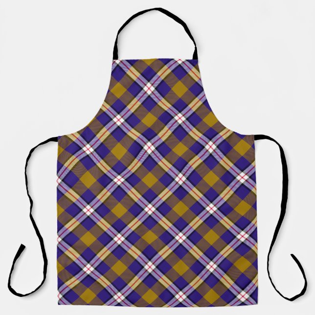 Tablier Baltimore Football Plaid Apron (Recto)