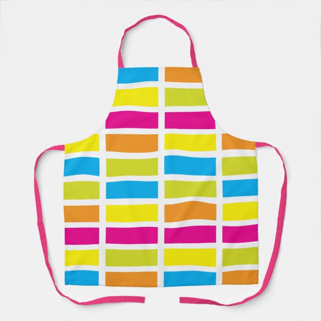 Tablier Bande de palette de couleurs (Recto)