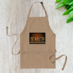 Tablier Bande de robots exécutant Rock N Roll Apron