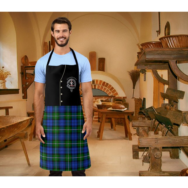 Tablier Bannerman Clan Badge & Tartan Kilt (Créateur téléchargé)