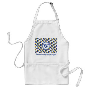 Tablier BARBADOS Monogramme Goût et voir Psaume 34:8