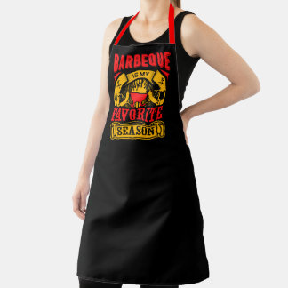 Tablier Barbecue Est Ma Saison Préférée Drôle De Grillade