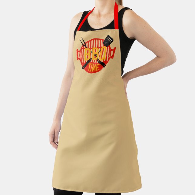 Tablier Barbecue Grill Time Forêt Outils Spatula (Insitu)