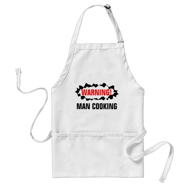Tablier barbecue humoristique pour hommes | cuisin (Devant)