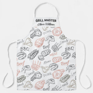 Tablier Barbecue personnalisé Chef Barbecue Master