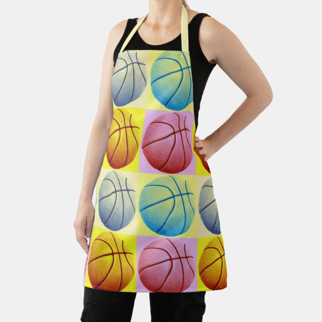 Tablier Basket-ball - Sports Pop Art (Insitu)