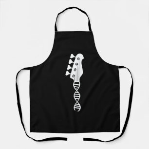 Tablier Basse Guitare Joueur Baider