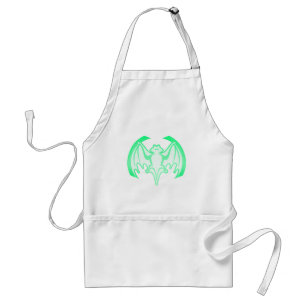 Tablier Bat Green Inv Le MUSÉE Zazzle Cadeaux