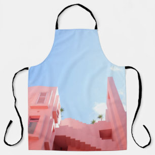 Tablier Bâtiment en béton blanc