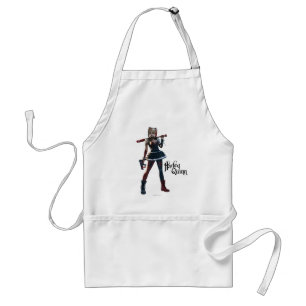 Tablier Batman Arkham Knight   Harley Quinn avec chauve-so