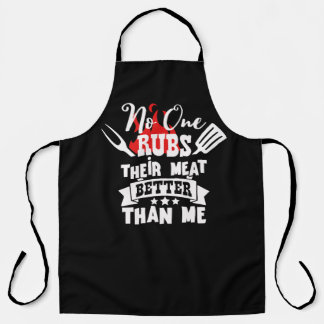 Tablier BBQ Apron Personne Ne Frappe Sa Viande Aprons Drôl