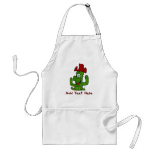 Tablier BBQ Cactus Adulte Apron