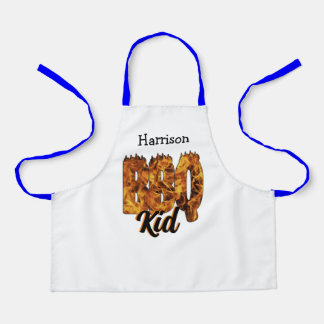 Tablier BBQ Kid Apron. Personnalisable . Amateur de barbec