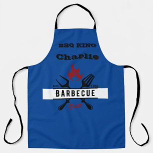 Tablier BBQ KING Texte modifiable