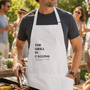 Tablier BBQ personnalisé pour le Maître du Grill M