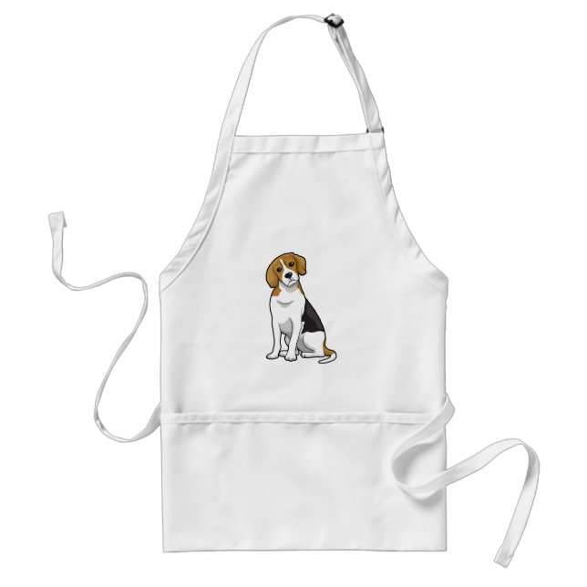 Tablier Beagle adorable (Devant)