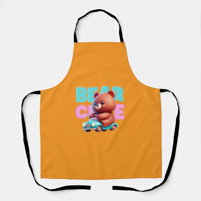 Tablier Bear Fun Apron (Recto)