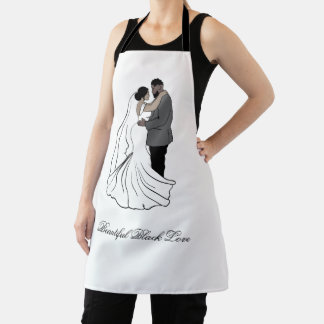 Tablier Beau Black Love Apron