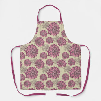 Tablier Beau Dahlia Flower Apron