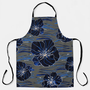 Tablier Beau motif transparent avec aquarelle stylisée
