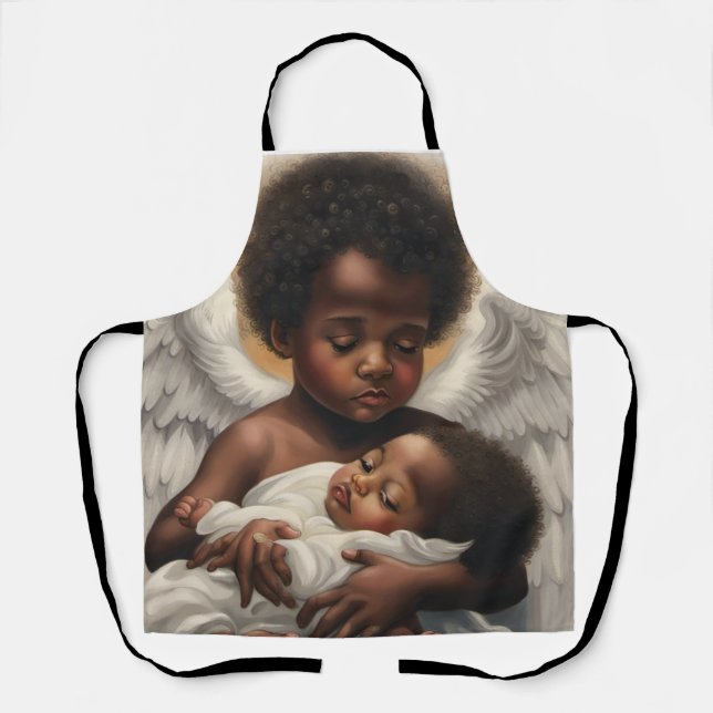 Tablier Bébé Anges (Recto)