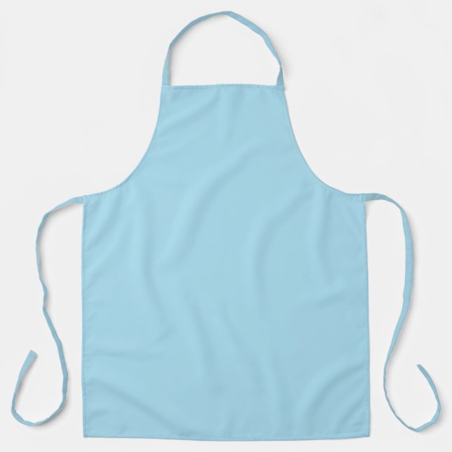 Tablier Bébé bleu (Recto)
