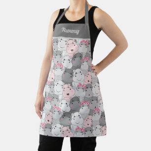 Tablier Bébé mignon Hippopotame Apron