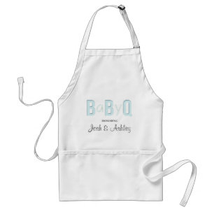 Tablier Bébé Q Lit BBQ Baby shower Apron Rustique Bébé Q