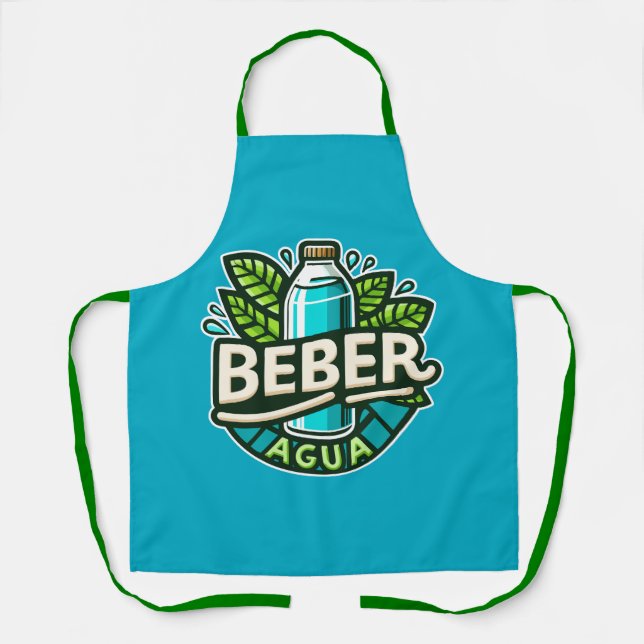 Tablier Beber agua (Recto)