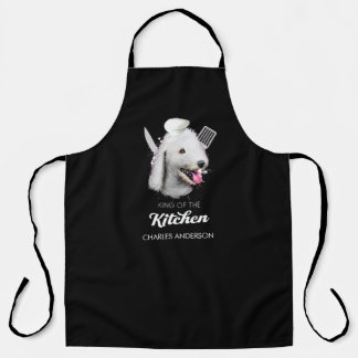 Tablier Bedlington Terrier King of the Kitchen Cuisine Dog
