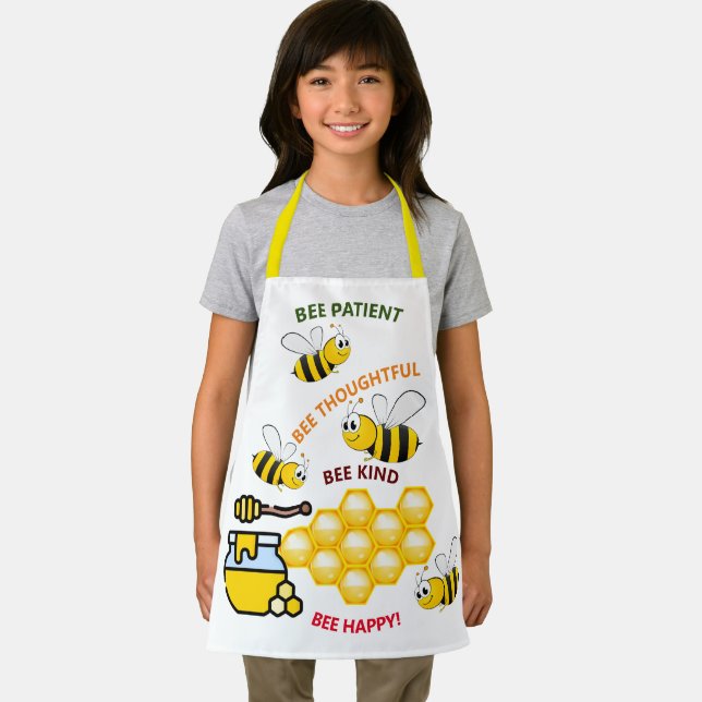 Tablier Bee Happy Bees and Honey Kids' (Insitu)