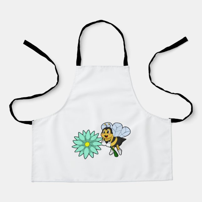 Tablier Bee with flower.PNG (Recto)
