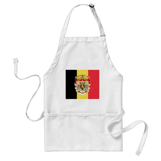 Tablier Belgium Flag & COA (Devant)
