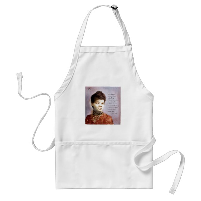 Tablier Belle Aquarelle Ida B Wells (Devant)