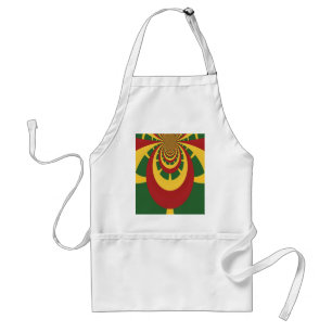 Tablier Belle Rasta Extraordinaire Couleurs Art Imprimer