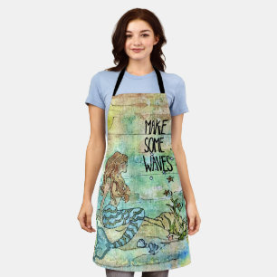 Tablier Belle Sirène Faire Quelques Vagues Apron