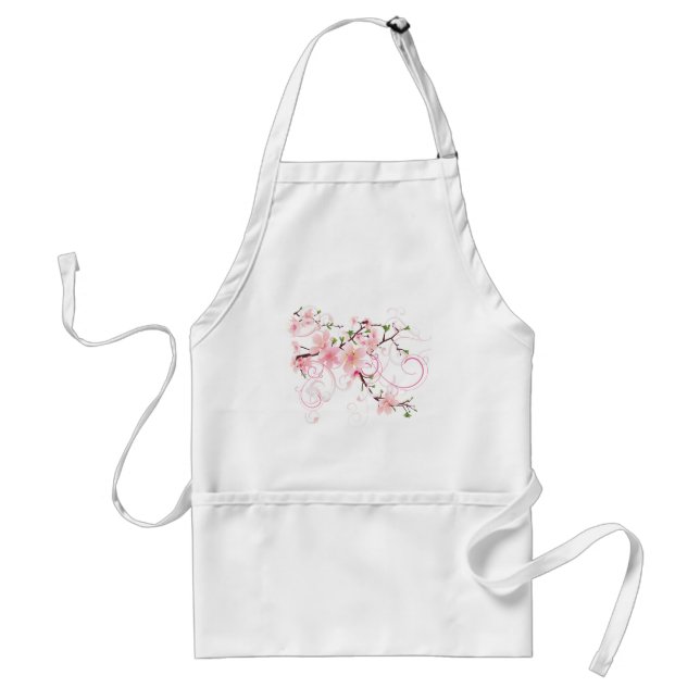 Tablier Belles fleurs de cerisiers (Devant)