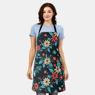Tablier Belles fleurs motif floral-48965