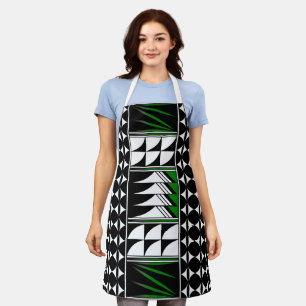 Tablier Bénédiction de la plume autochtone en vert