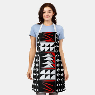 Tablier Bénédiction de la plume native en rouge