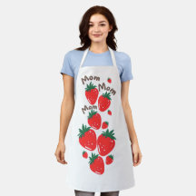 Berry Sweet Mom Apron 🍓
