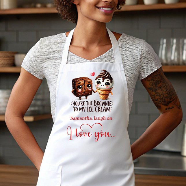 Tablier Best Valentine’s Gift Funny Food Apron Custom Name (Best Valentine’s Gift Funny Food Apron Custom Name)