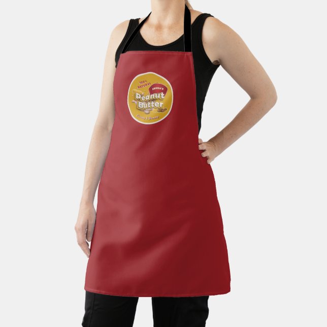 Tablier Beurre d'arachide mignonne Entreprise Logo Marque  (Insitu)