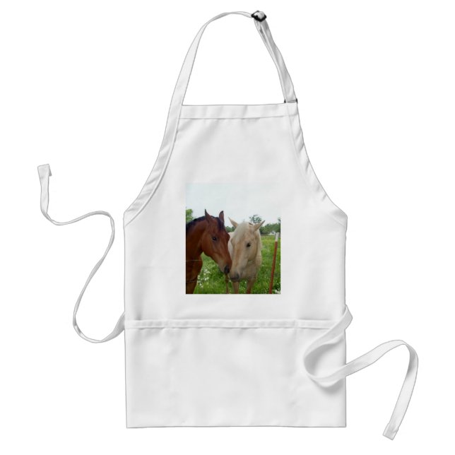 Tablier BFF Best Friends Forever - Chevaux (Devant)