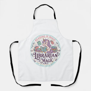 Tablier Bibliothécaire Licorne de Magie Produit Original G