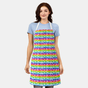 Tablier Biden Harris - Fierté lgbt lgbtq couleurs arc-en-c