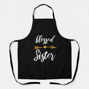 Tablier Bienheureuse Soeur Chemise Filles Femmes Famille T