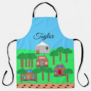 Tablier Bienvenue à Seneca Village, NYC-1845 :