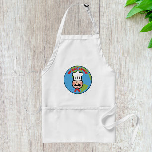 Tablier Bienvenue Chef Cuisinier Dessin Animé Mignon